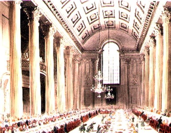 The Egyptian Hall, Mansion House, fra Ackermanns 