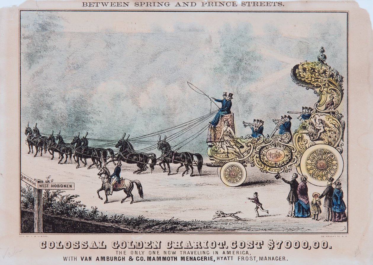 Colossal Golden Chariot, koster $7.000 (wc på papir) af T. W. Strong