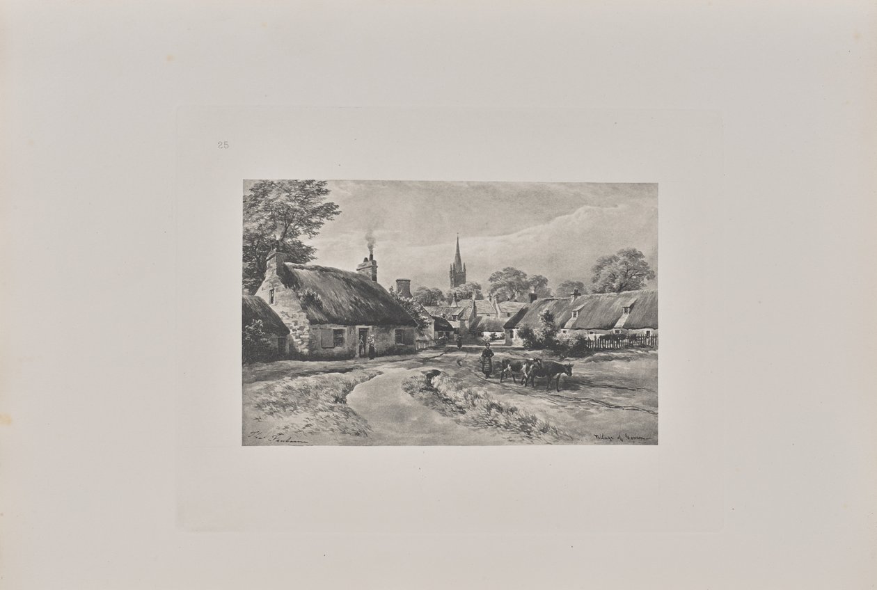 Govan Village, 1848 af T. and R. Annan and Sons
