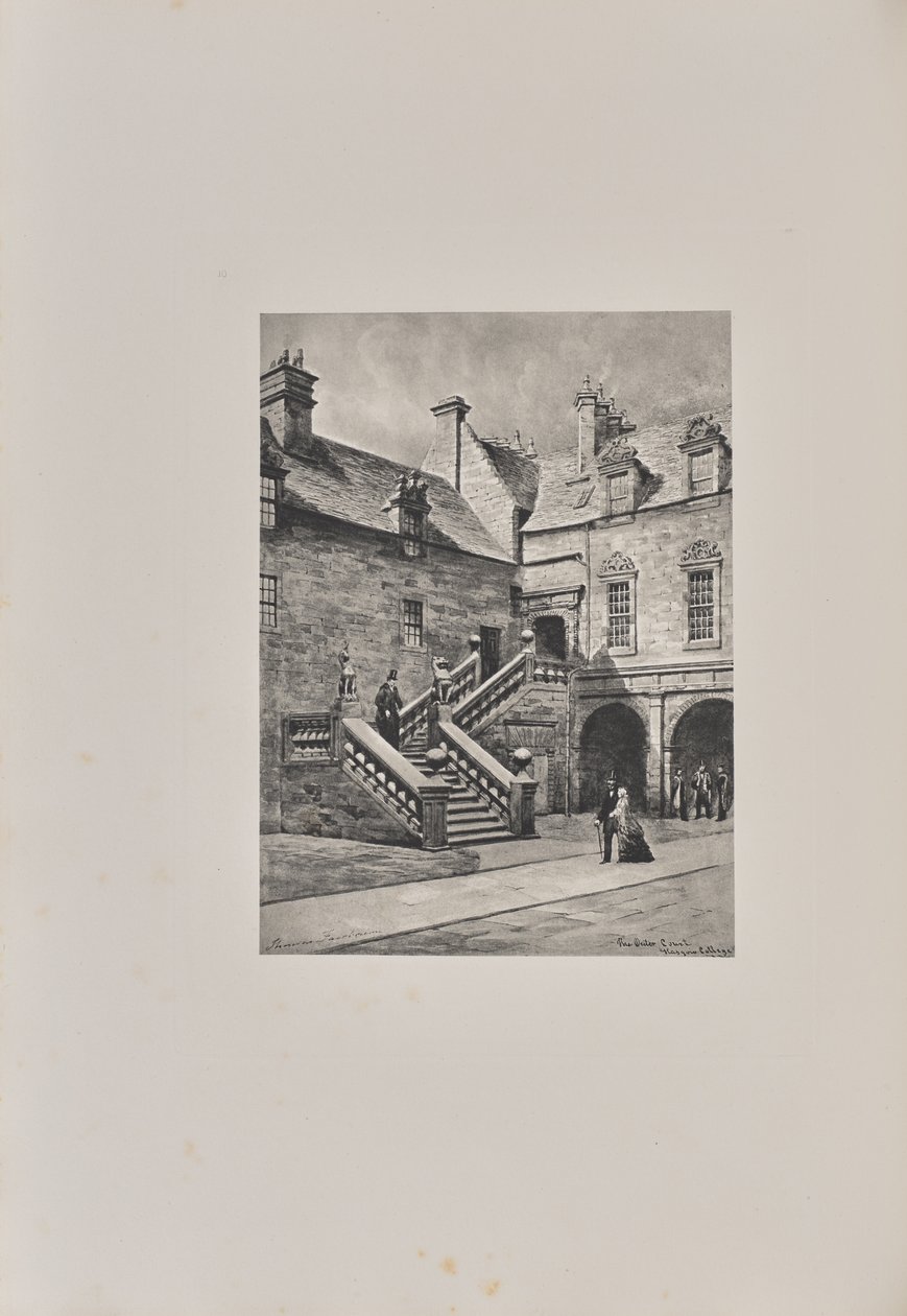 The Outer Court, College af T. and R. Annan and Sons