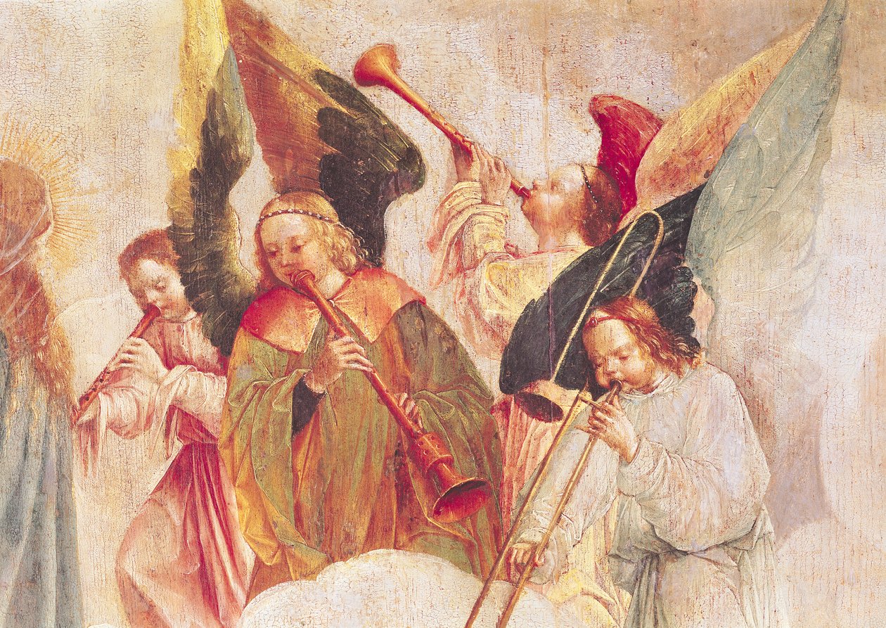 Musical Angels, detalje fra The Assumption of the Virgin af Taborda Vlame Frey, Carlos