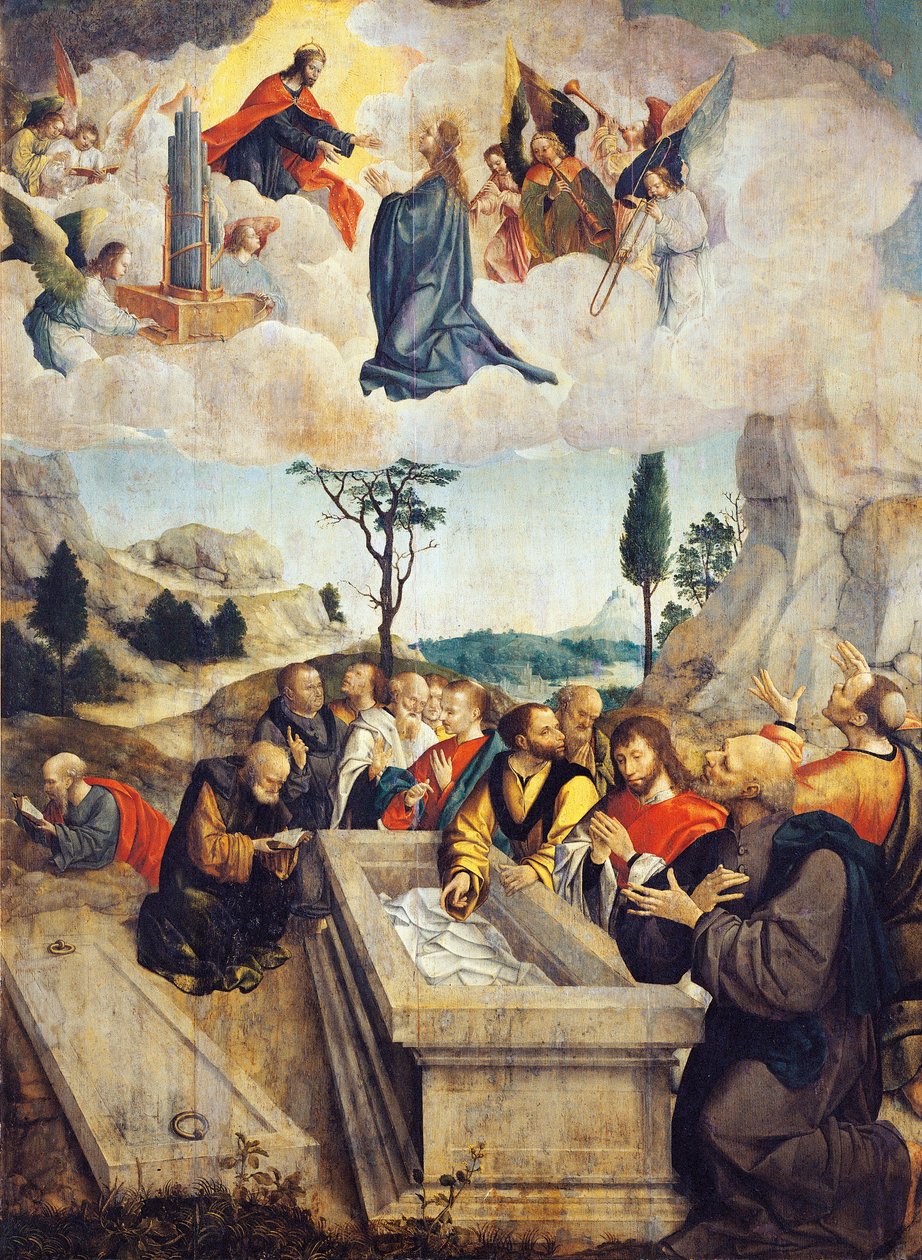 Assumption of Virgin, af Carlos Frey (aktiv 1517-1535) af Taborda Vlame Frey Carlos