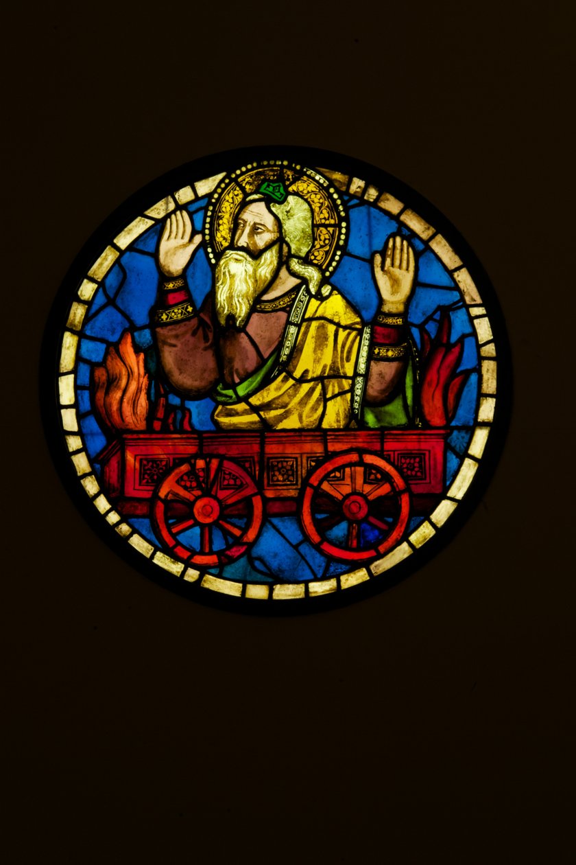 Elijah (farvet glas) af Taddeo Gaddi