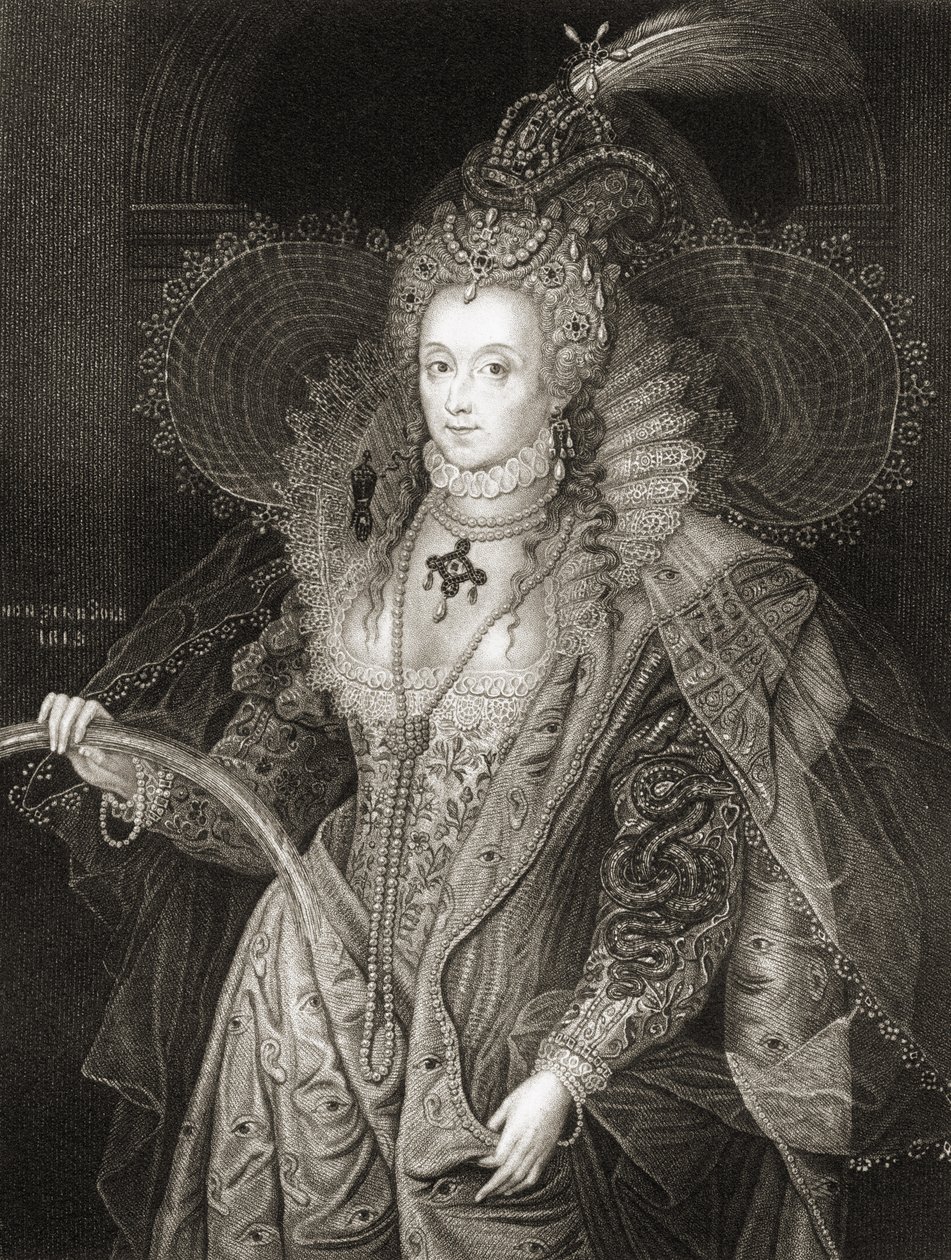 Dronning Elizabeth I (1533-1603), fra "Lodge