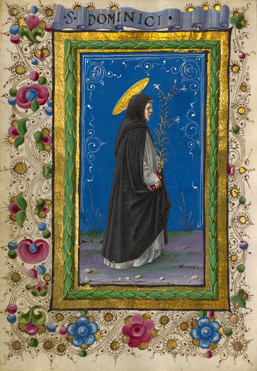 Sankt Dominikus af Taddeo Crivelli