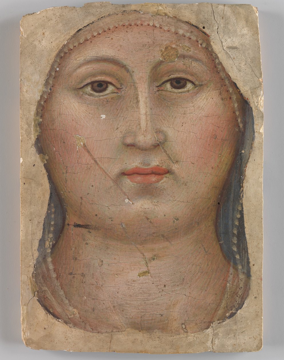 Jomfruens hoved, ca. 1397. af Taddeo di Bartolo
