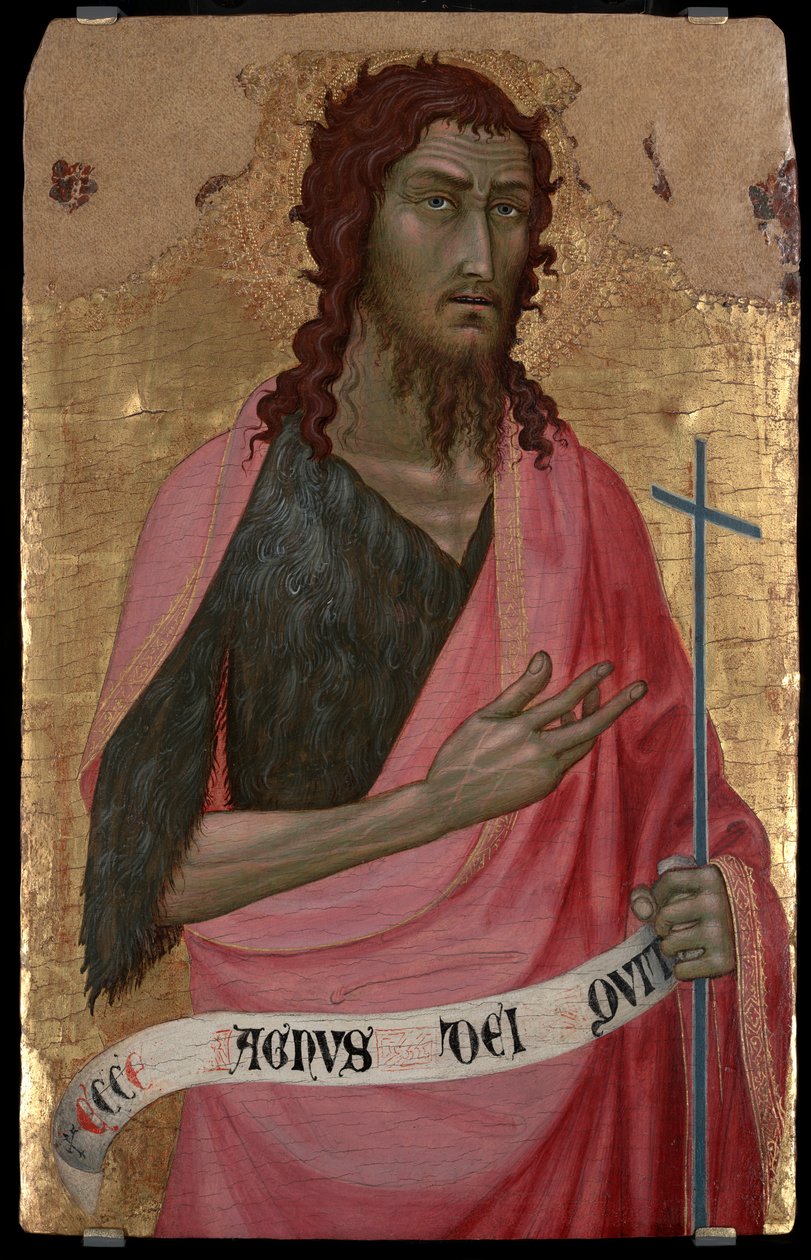 Sankt Johannes Døberen af Taddeo di Bartolo