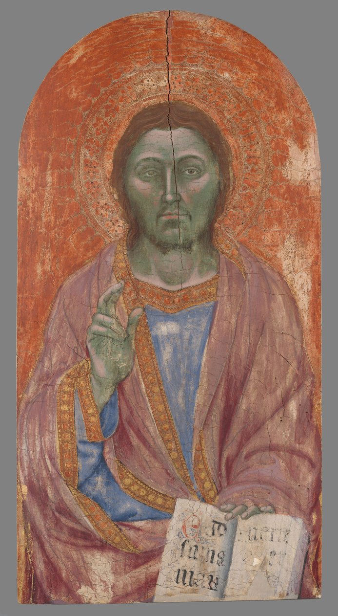 Der segnende Erlöser af Taddeo di Bartolo