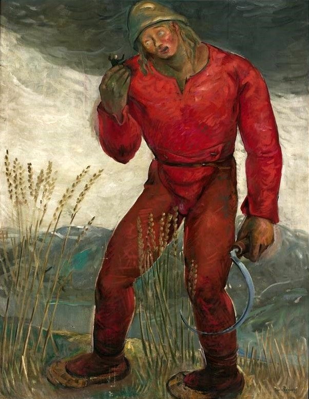 Gulliver og en kæmpe. af Tadeusz Pruszkowski