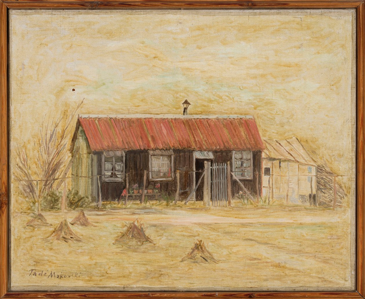 Lille hus af Tadeusz Makowski