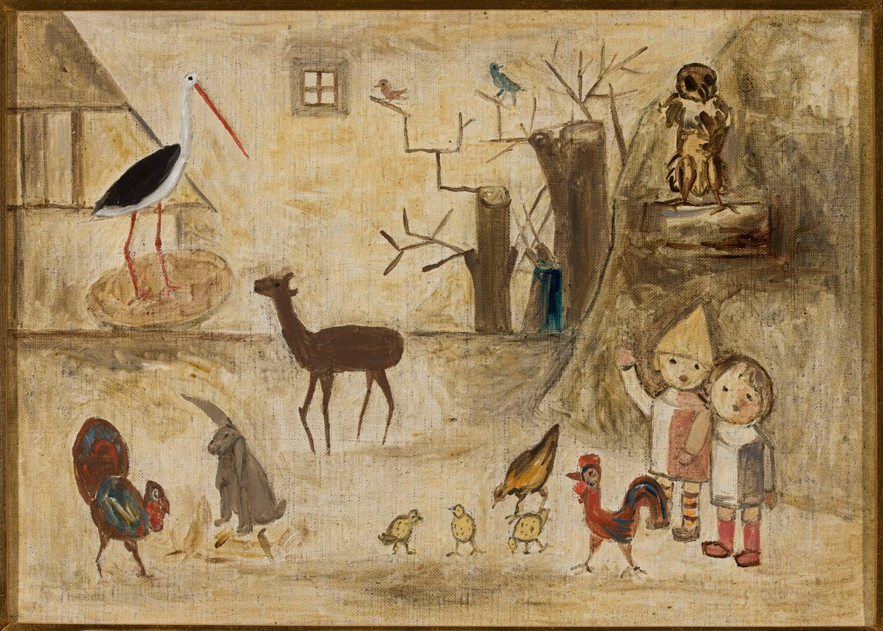 Børnezoo af Tadeusz Makowski