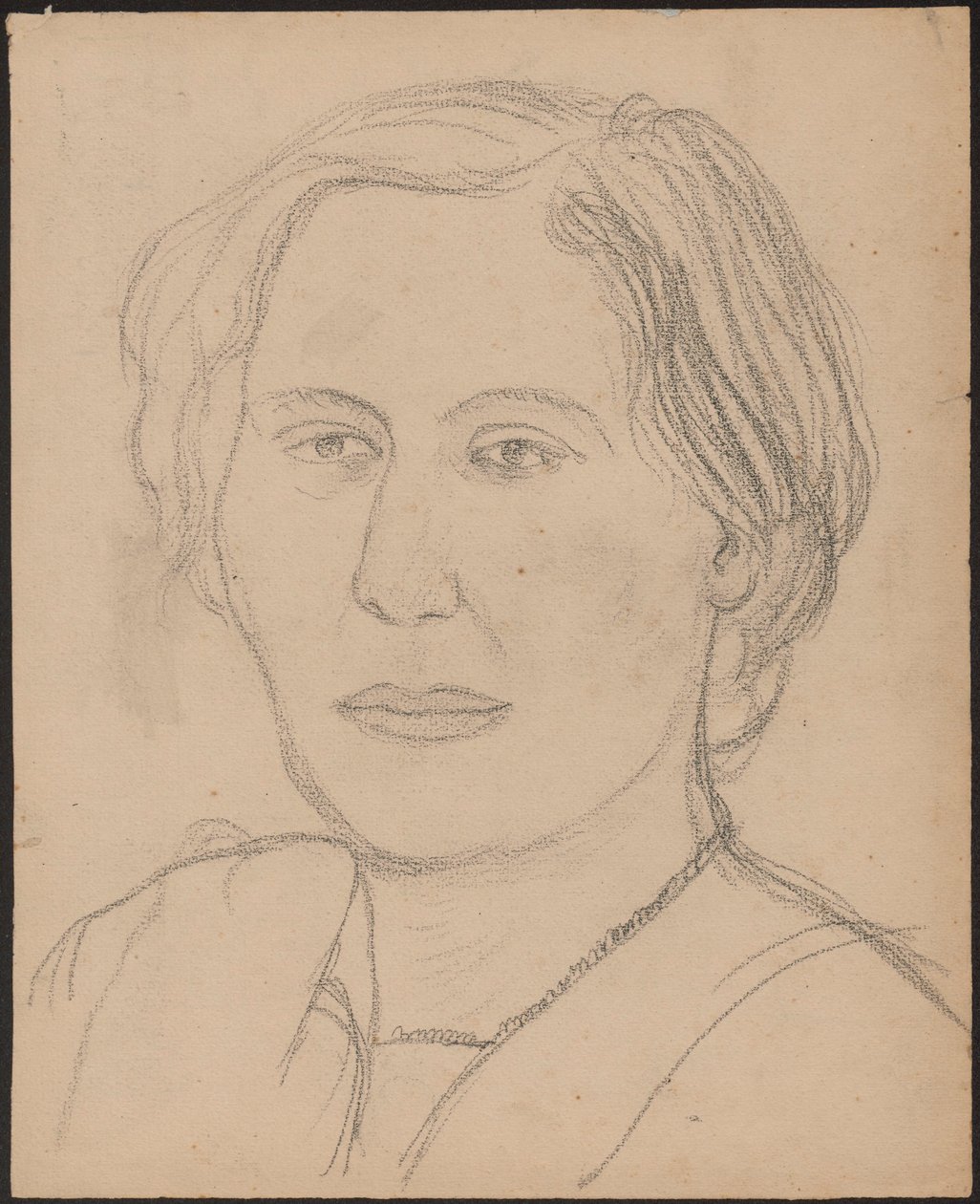 Kvindehoved af Tadeusz Makowski