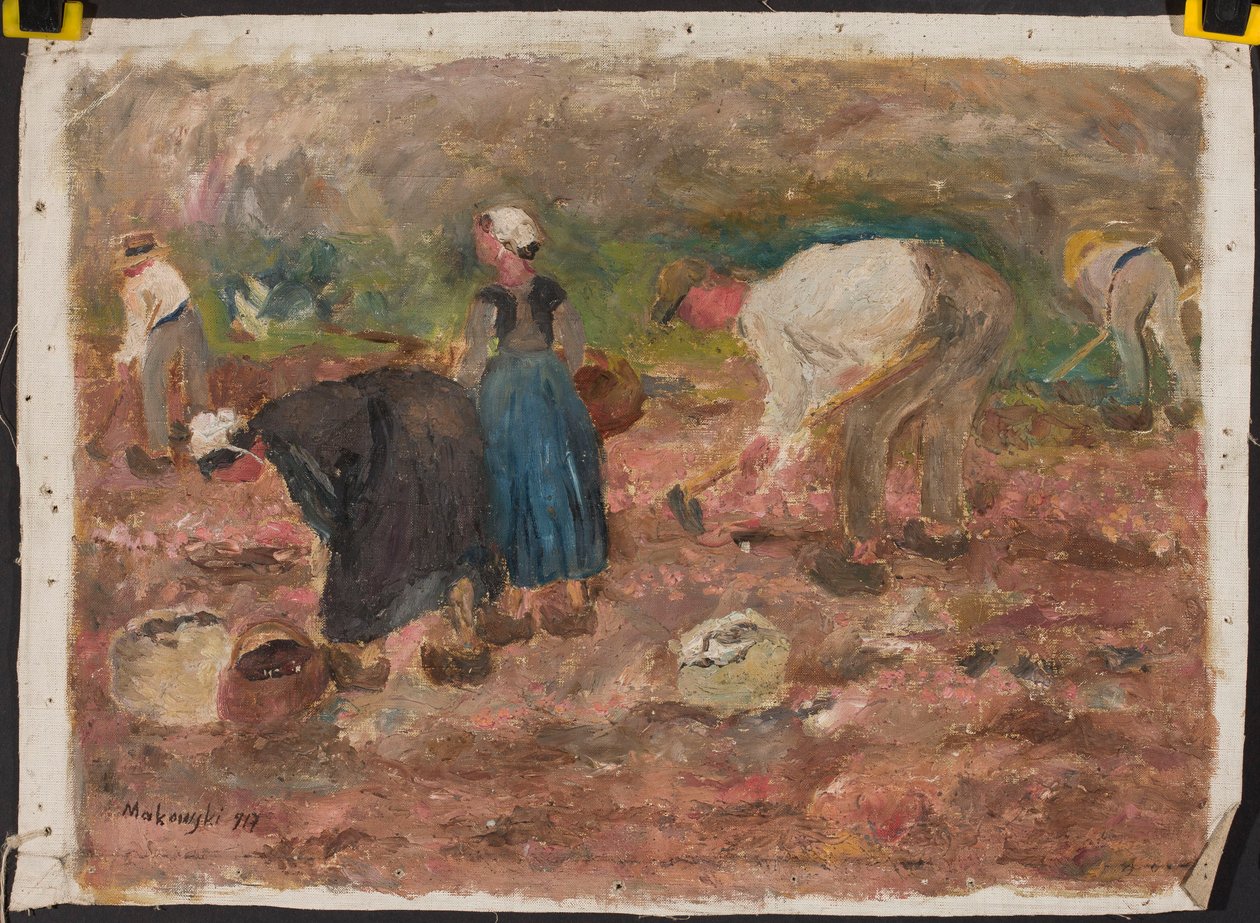 Jordkartoffelhøst af Tadeusz Makowski