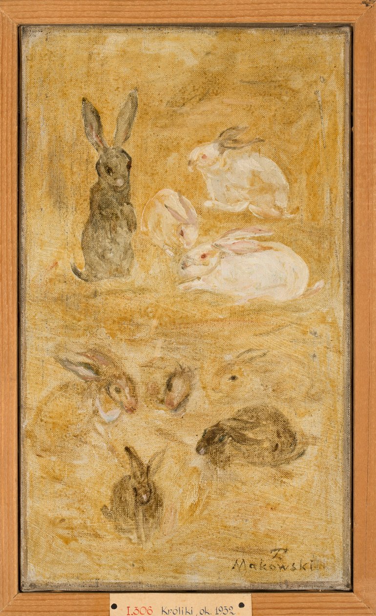 Kaninchen af Tadeusz Makowski