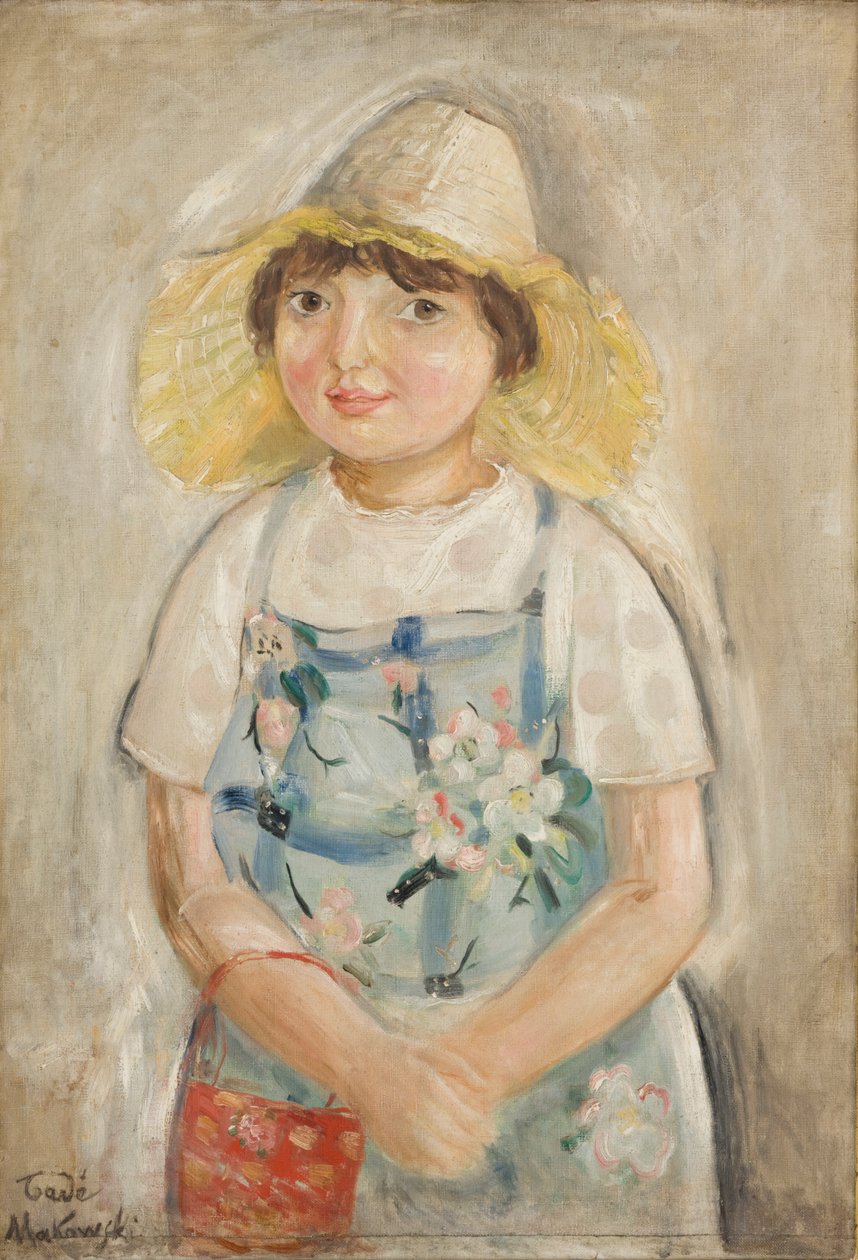 Den lille Gioconda af Tadeusz Makowski