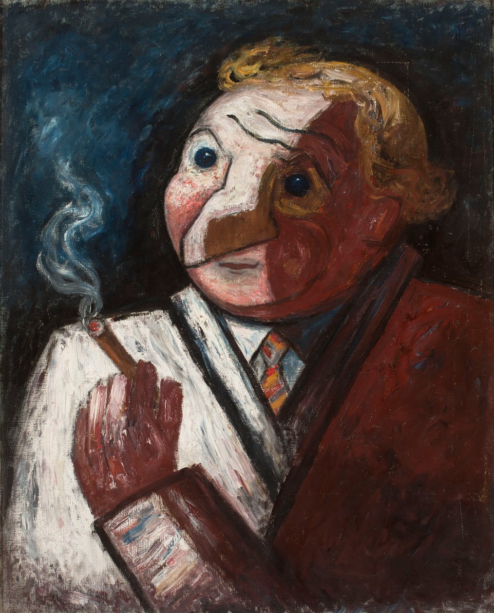 Mand med cigar (Stéphane Manier) af Tadeusz Makowski