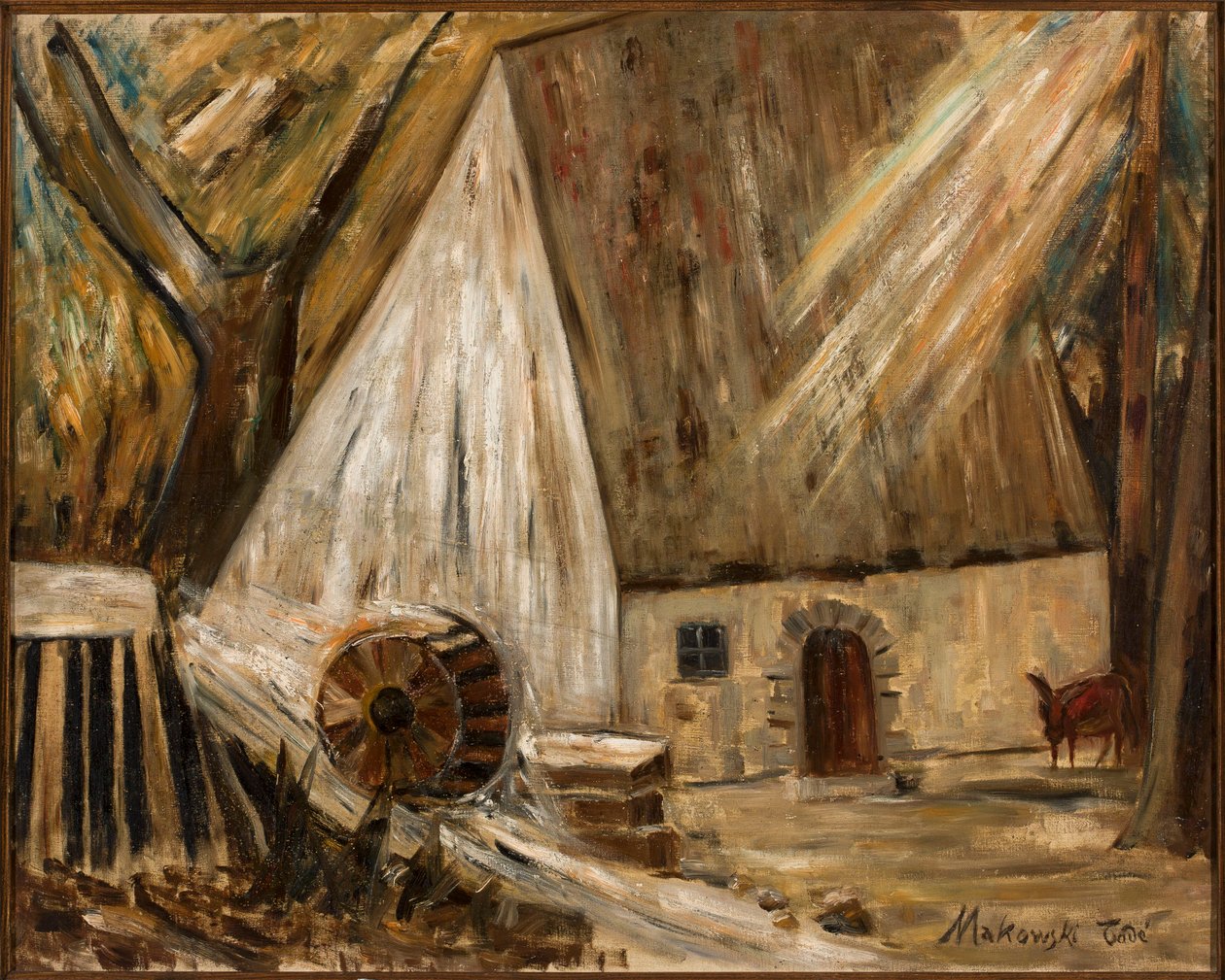 Møllen (i Banay) af Tadeusz Makowski