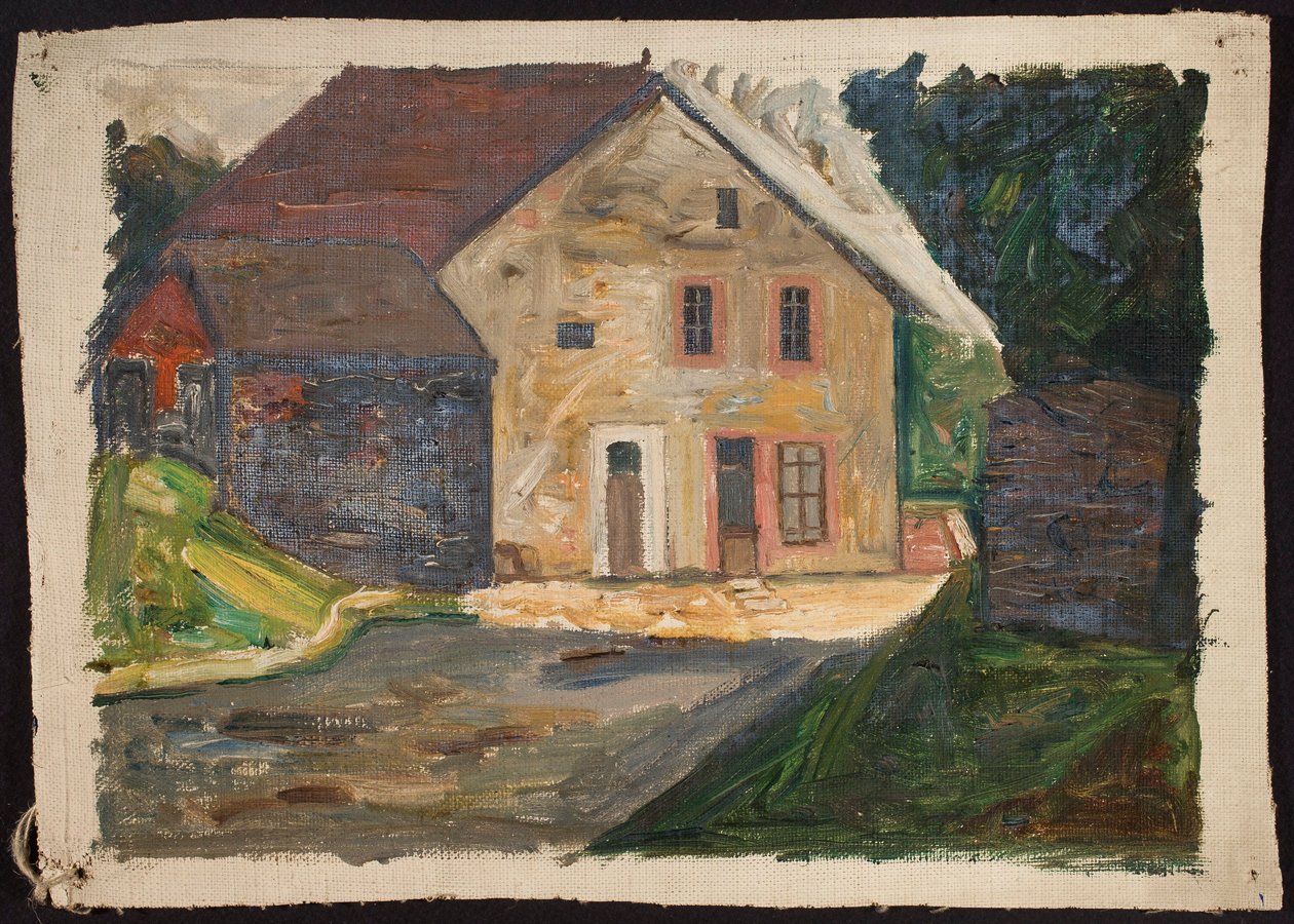 Muret hus med tilbygning af Tadeusz Makowski
