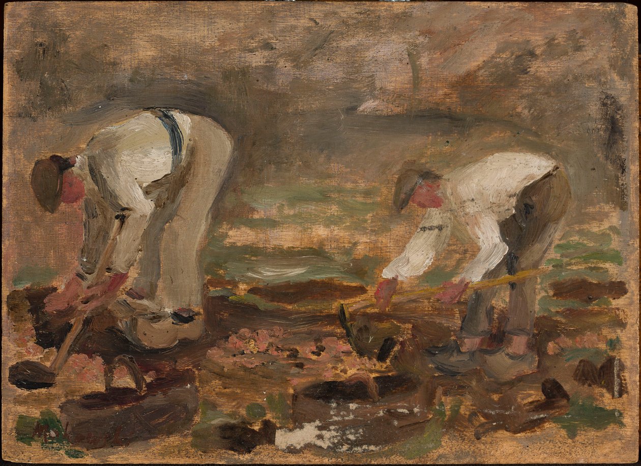 Arbejde på marken af Tadeusz Makowski