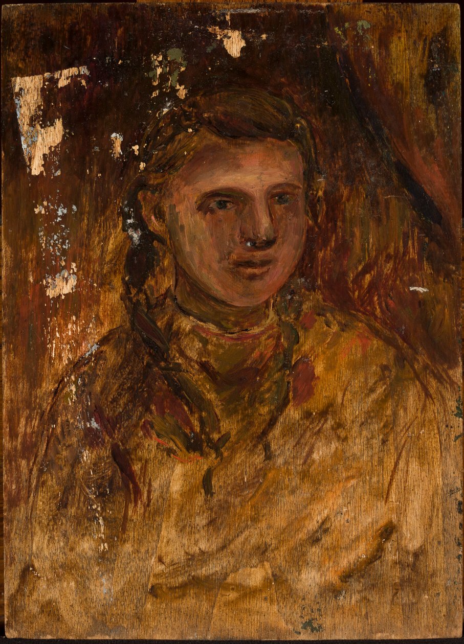 Studie eines Mädchens af Tadeusz Makowski