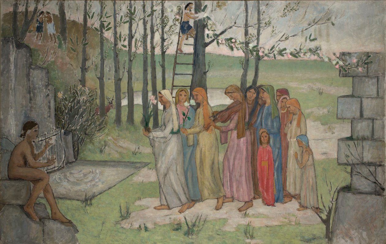 Forårsfest af Tadeusz Makowski