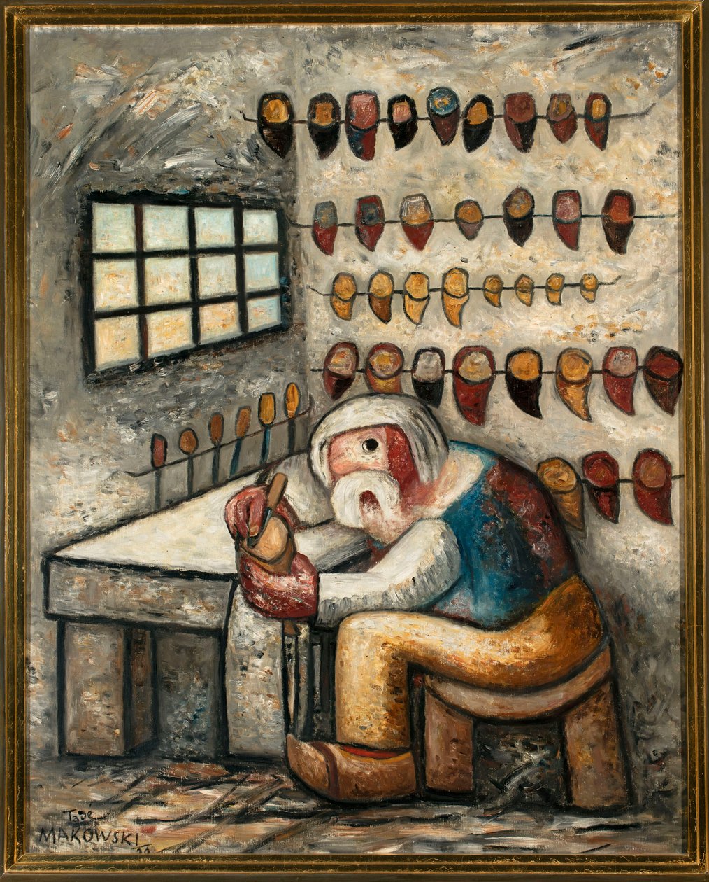 Skomageren af Tadeusz Makowski