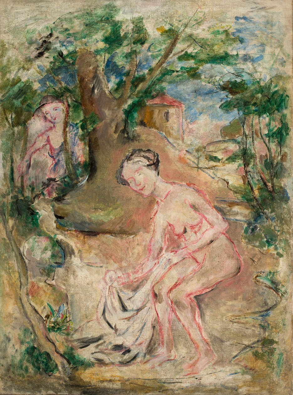 I badet af Tadeusz Makowski