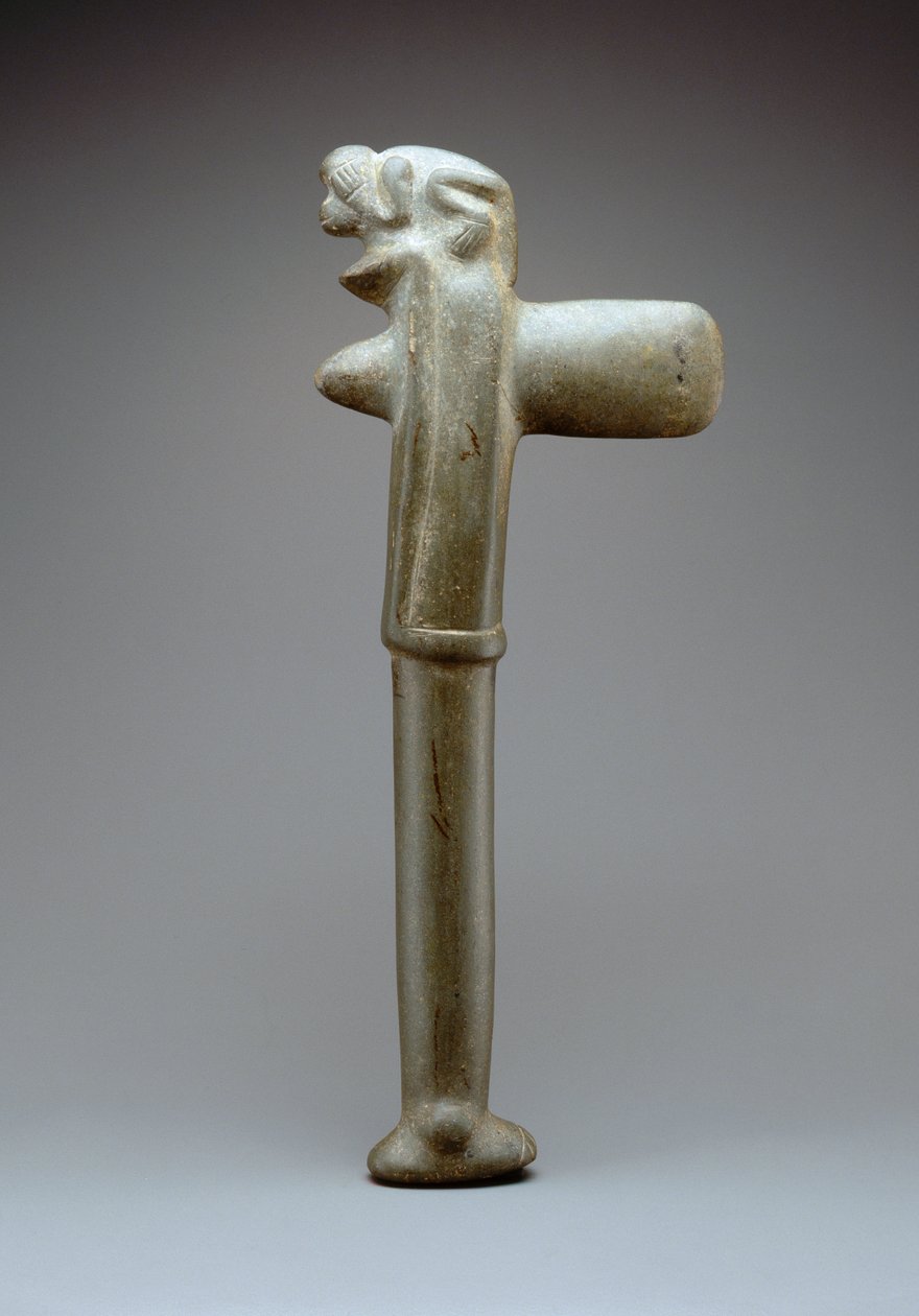 Ceremoniel økse af Taino Culture