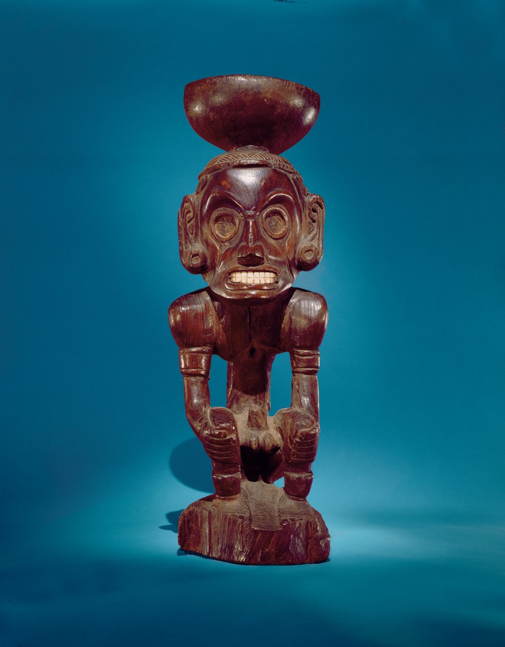 Guddomsfigur (Zemi), Den Dominikanske Republik (jerntræ og skal) af Taino Culture