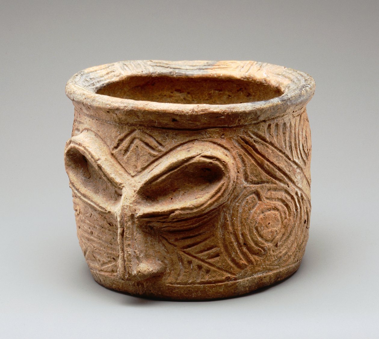 Skål med øjne (keramik) af Taino Culture