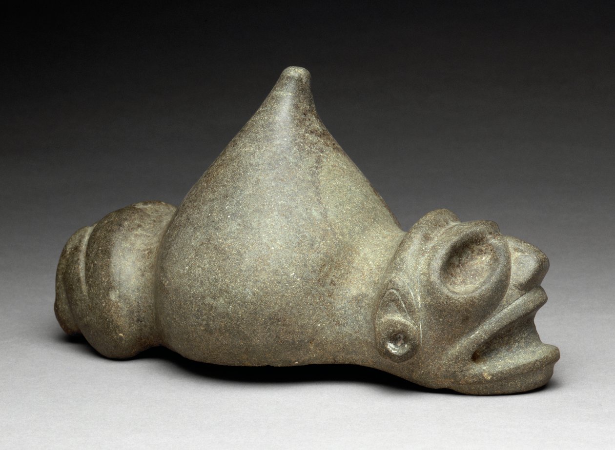 Tre-pointer Zemi af Taino Culture
