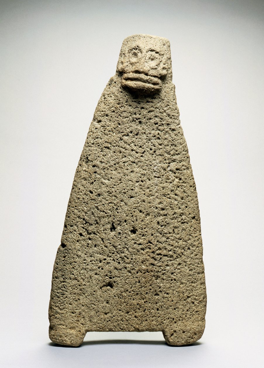 Trekantet figur af Taino Culture