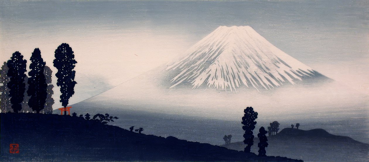 Berg blåregn af Takahashi Hiroaki