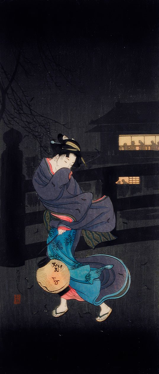 Kold vintervind af Takahashi Hiroaki