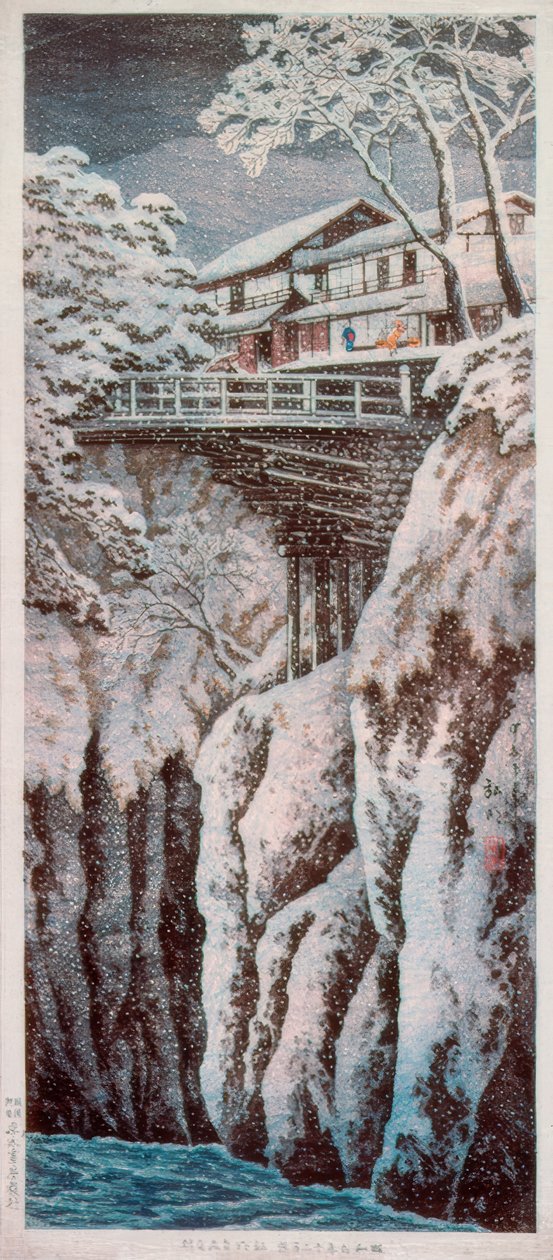 Koshu Affenbrücke af Takahashi Hiroaki