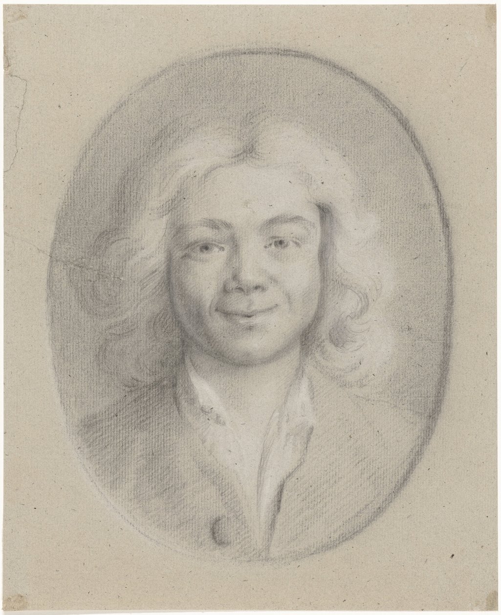 smilende ung mand af Tako Hajo Jelgersma (attributed to)