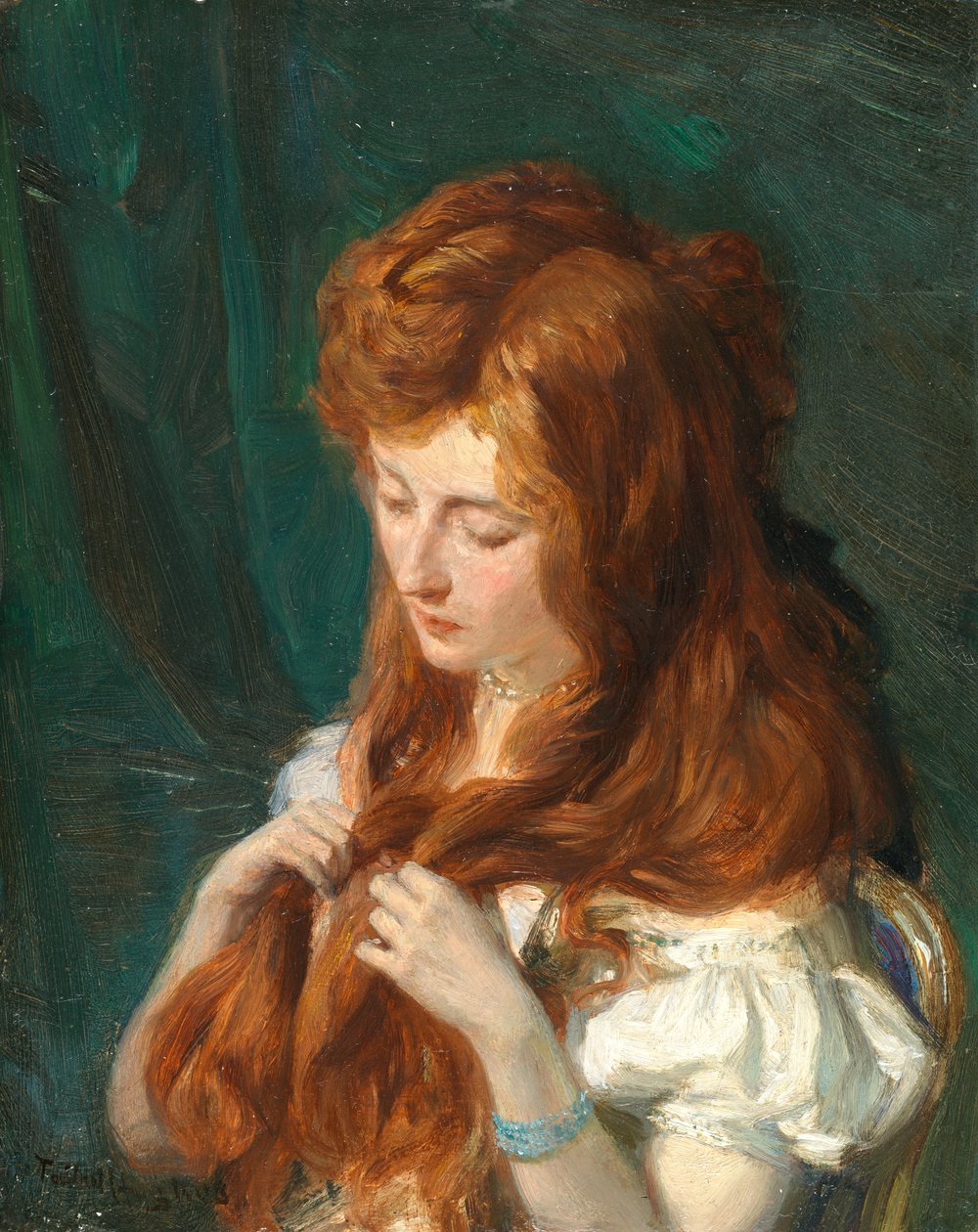 Toilettet af Talbot Hughes