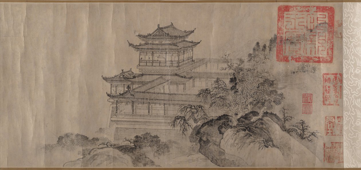 Prins Tengs pavillon, dateret 1352. af Tang Di