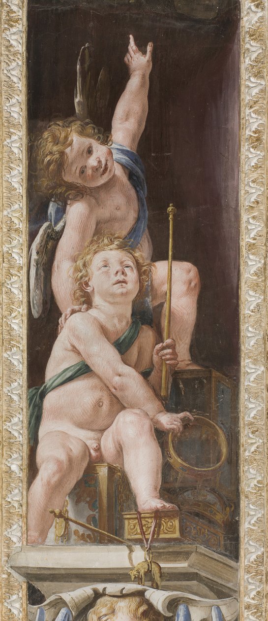 Lesene med putti, 1629 af Tanzio da Varallo