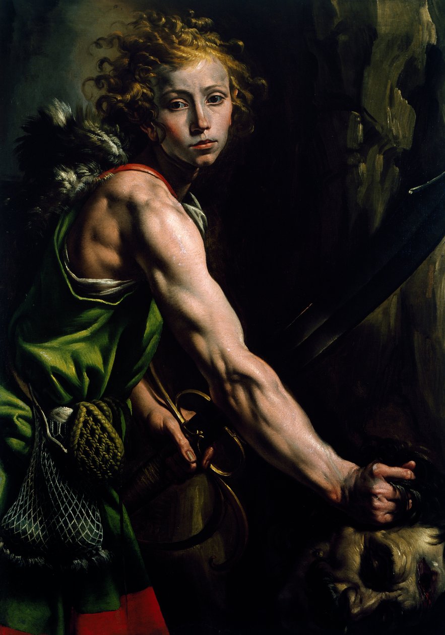 David med Goliats hoved, af Antonio d