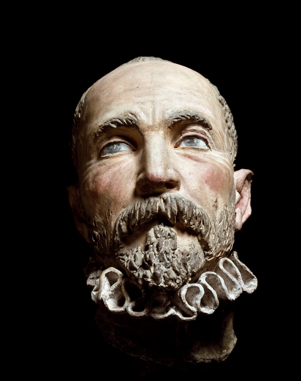 Head of gentleman Skulptur af Tanzio da Varallo (Antonio d