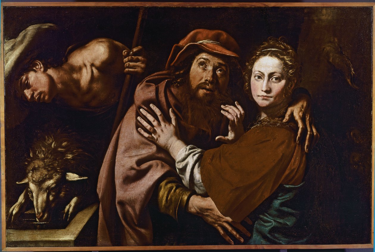 Jacob og Rebecca, ca. 1625 (olie på lærred) af Tanzio da Varallo