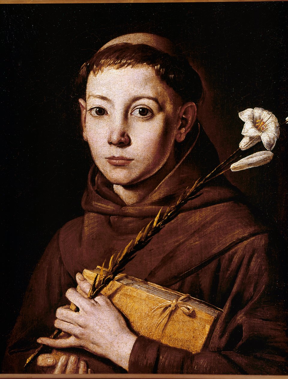 Sankt Antonius af Padova, ca. 1575-80 af Tanzio da Varallo