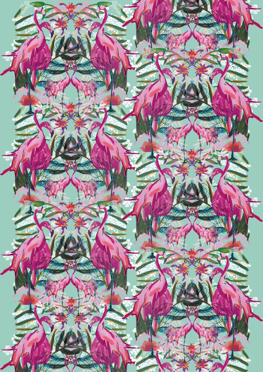 Flora Flamingo af Tara Whitehead