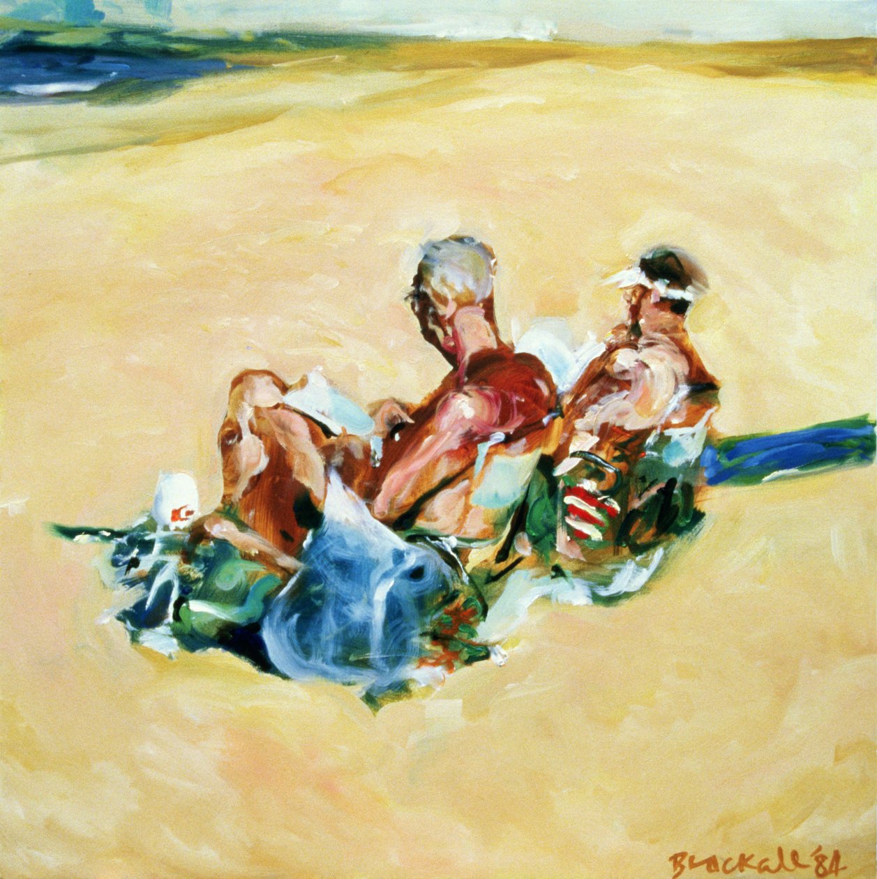 Sidney Beach Bums, 1984 af Ted Blackall
