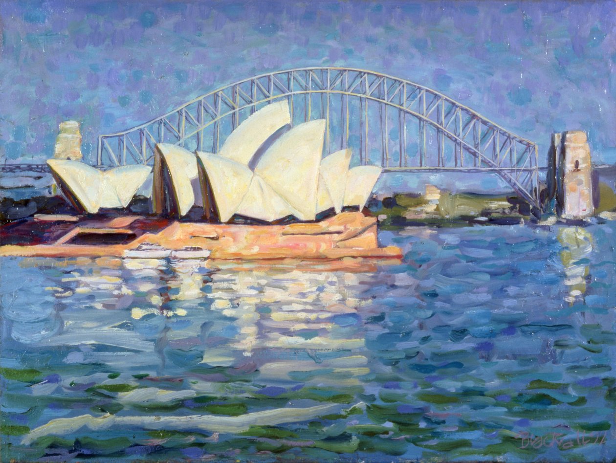 Sydney Operahus, AM, 1990 af Ted Blackall