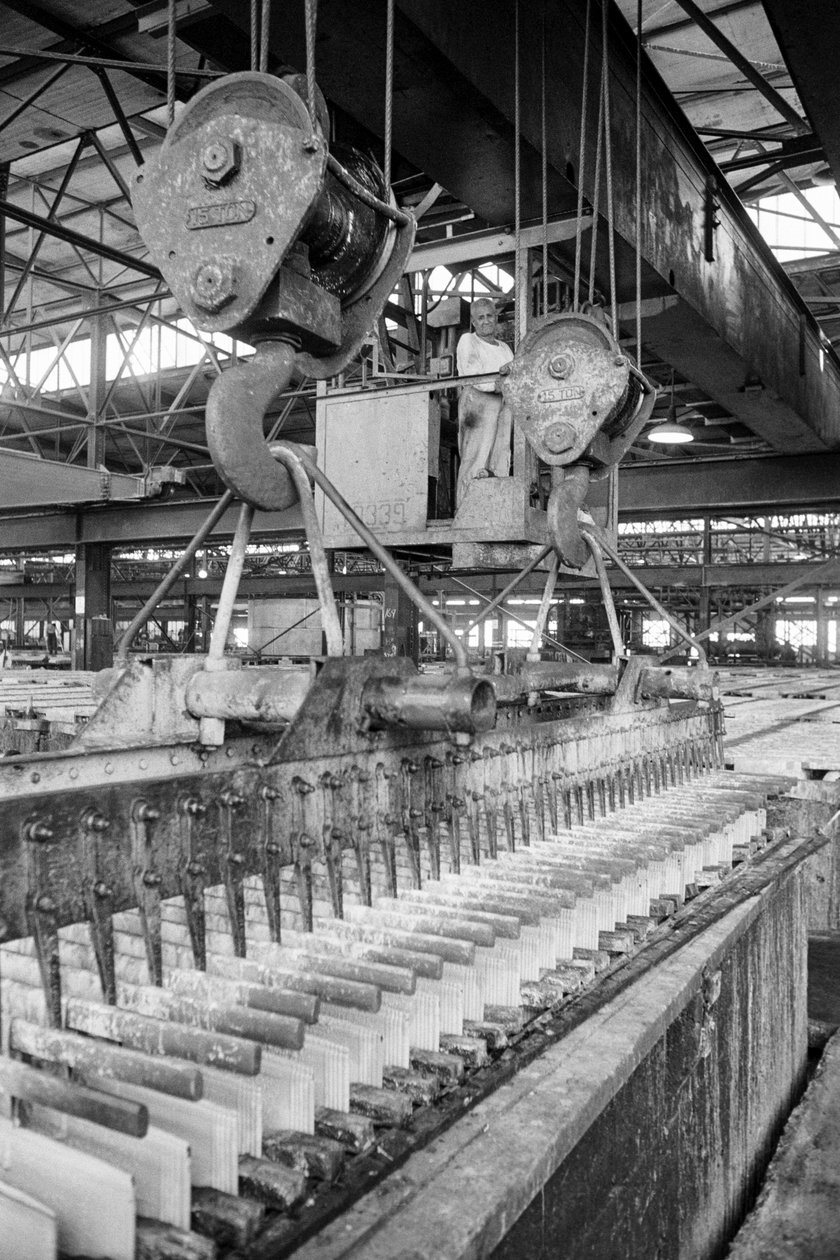 Phelps Dodge Smelter Douglas Arizona, smelter kobber fra Phelps Dodge kobbermine... af Ted Spiegel