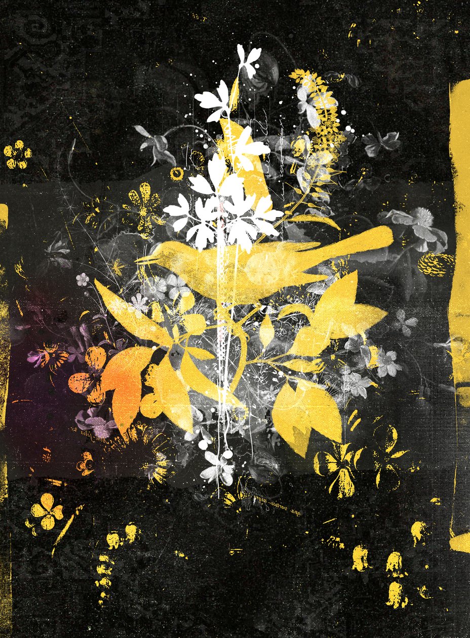 Rise Up!, 2015 (blandet medier på lærred) af Teis Albers