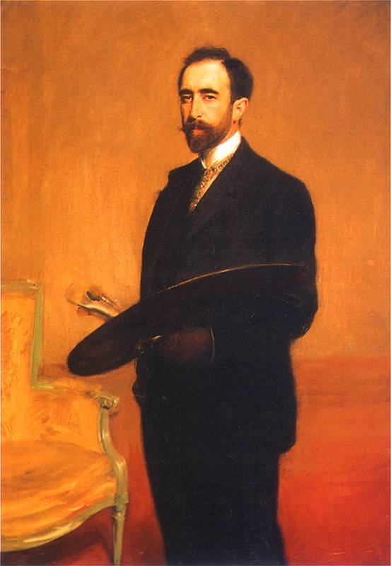 Selvportræt af Teodor Axentowicz