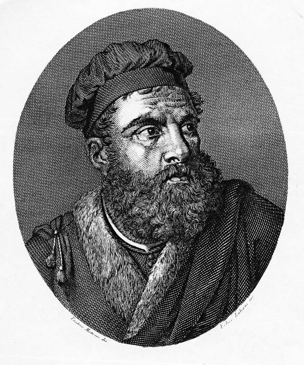 Marco Polo, tryk lavet af Felice Zuliani af Teodoro Matteini